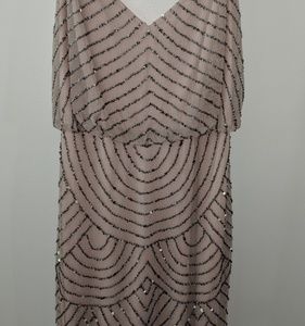 Adrianna Papell beaded dress